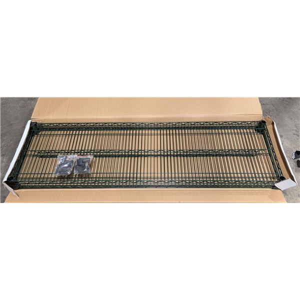 18" x 60" Epoxy Wire Shelves, Omcan 20141 - Lot of 2 |ML6-1