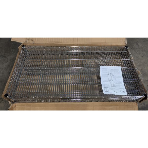 Efi 24" x 48" Chrome Wire Shelves - Lot of 4 |ML6-1/N-S2448C