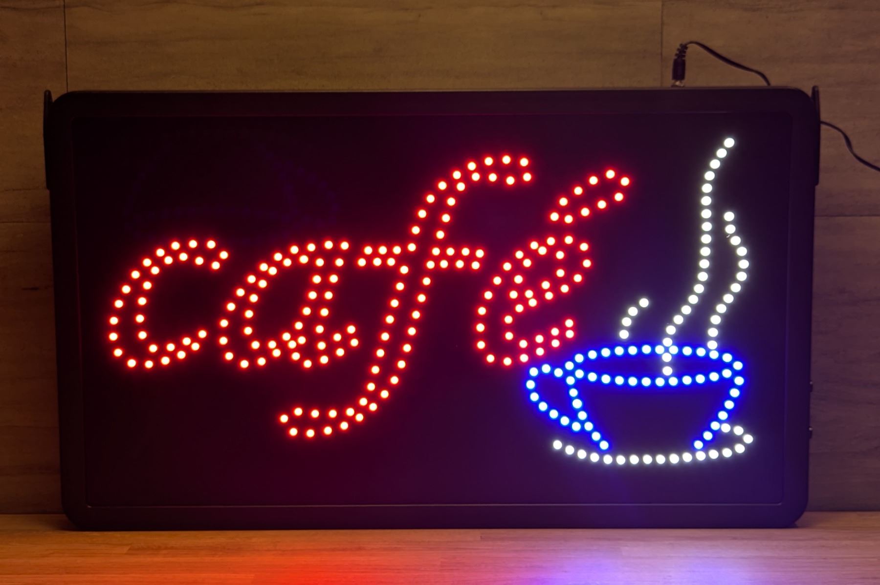 Led Tea Sign Board LED Rectangular Café Sign Board |L11-4/10-SG-0002