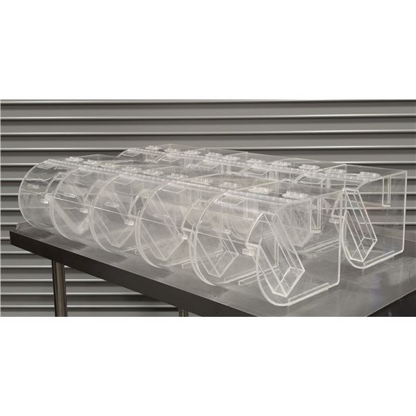 Acrylic Candy Bins - Lot of 10 |Bin8/L6