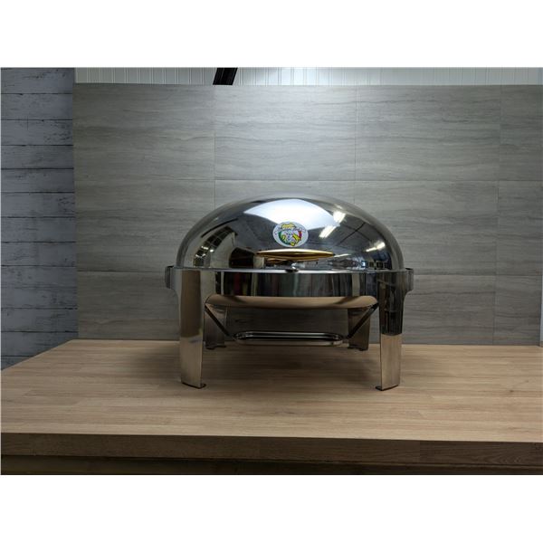 High-End 9L Oval Roll Top Chafing Dish, Johnson-Rose 4832 |MR2-1
