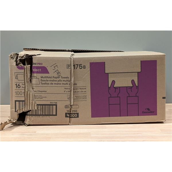 Cascades Pro Multifold Paper 250 sheets/pack - Lot of 15 packs |EC5