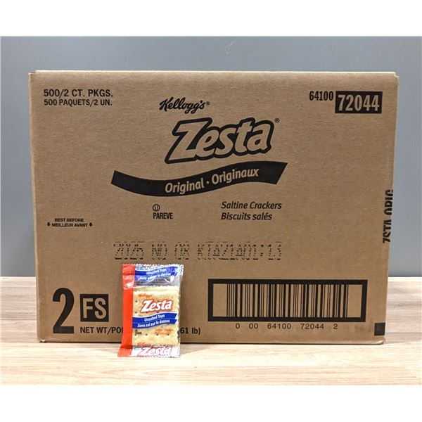 Kellogg's Zesta Origina Saltine Crackers - Lot of 500 ( 1 case ) |Cooler2