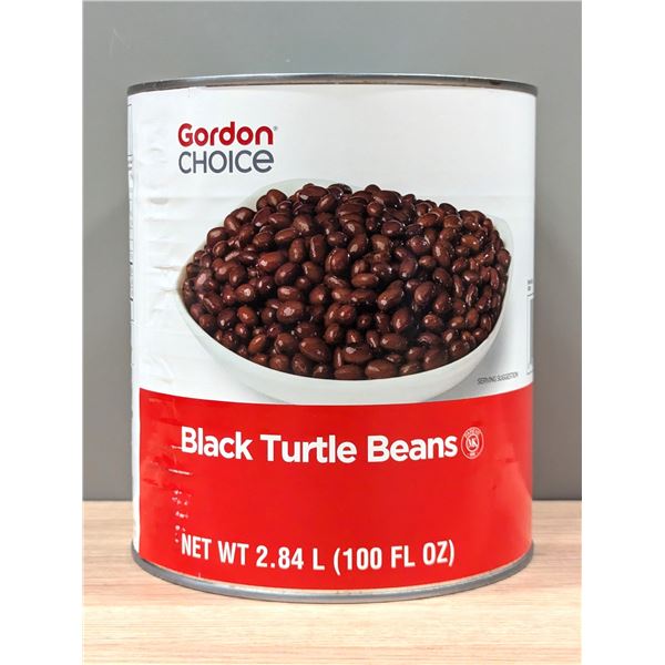 Black Turtle Beans 2.84L - Lot of 5 |CanRack 10