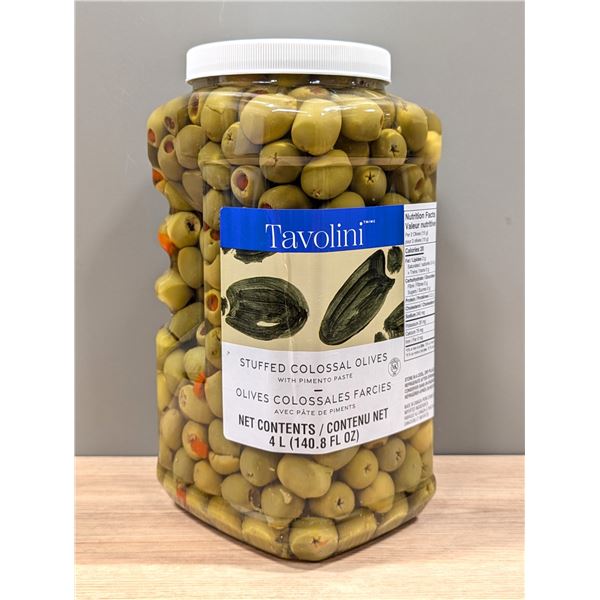 Tavolini Stuffed Colossa Olives 4L  |L2-2