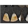Image 10 : NAVAJO, SANTO DOMINGO, AND MEXICAN EARRINGS