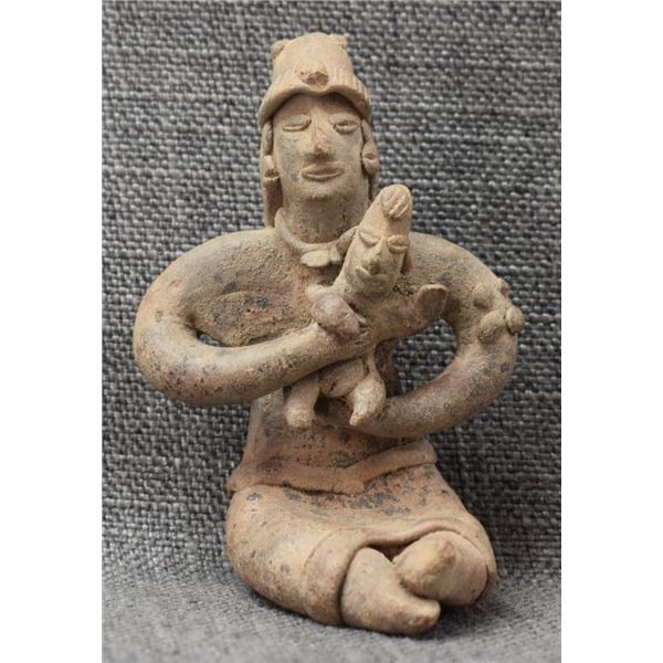PRE-COLUMBIAN NAYARIT POTTERY FIGURE