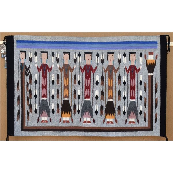 NAVAJO YEI TEXTILE (SARA HOWE)