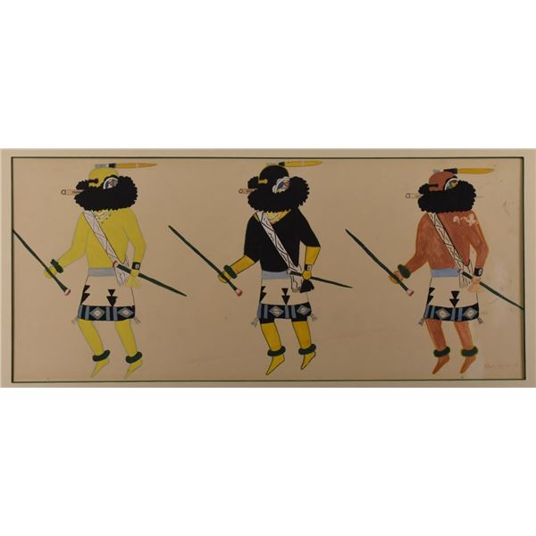 ZUNI PAINTING (NOR-MY-SE-YE)