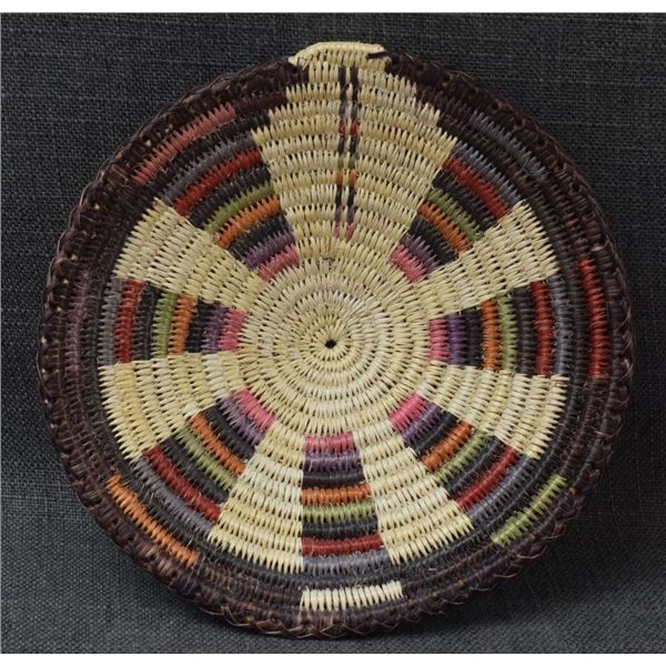 NAVAJO BASKETRY TRAY (SALLY BLACK)