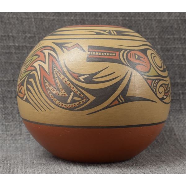 SANTA CLARA POTTERY JAR (MARGARET AND LUTHER)