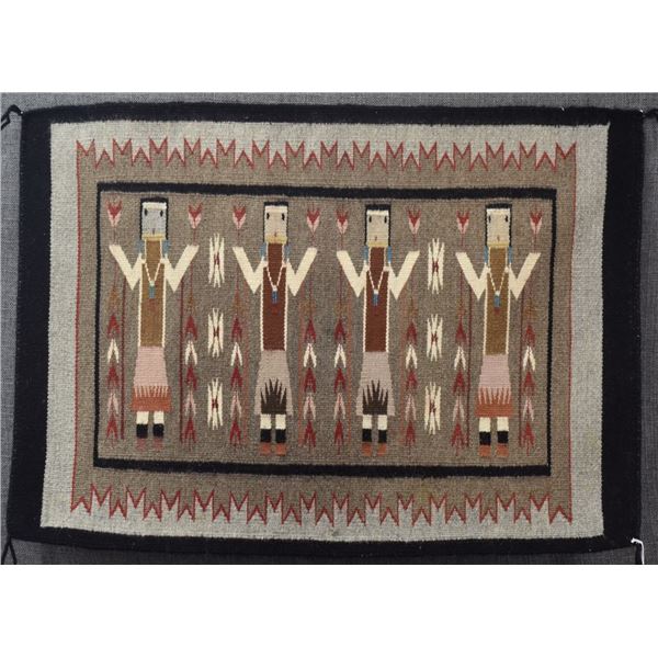 NAVAJO YEI TEXTILE
