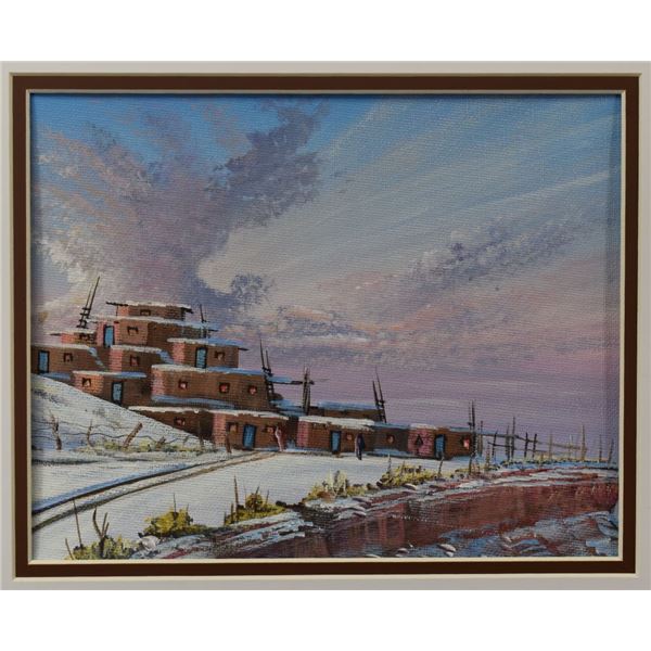 NAVAJO PAINTING (JOHHNY YAZZIE)