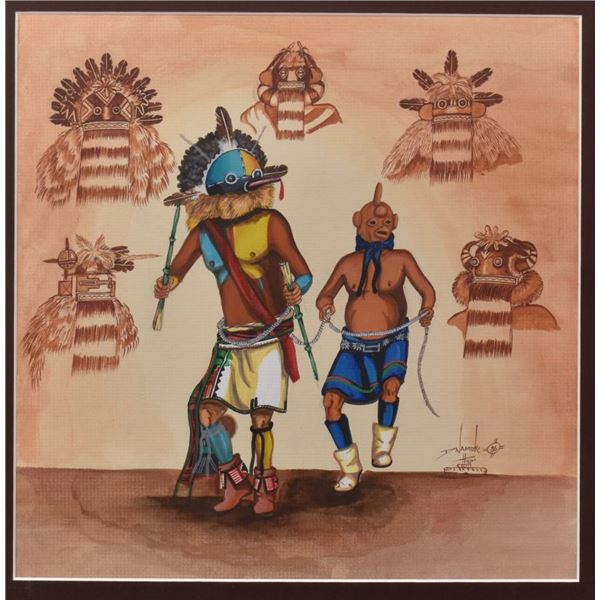 HOPI PAINTING (D. NAMOKI)