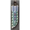 Image 1 : PLAINS BEADED KNIFE SHEATH WITH FOSTER BROS KNIFE