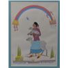 Image 1 : NAVAJO PAINTING (HARRISON BEGAY)
