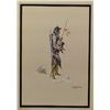 Image 1 : KIOWA PAINTING (BOBBY HILL "WHITE BUFFALO")