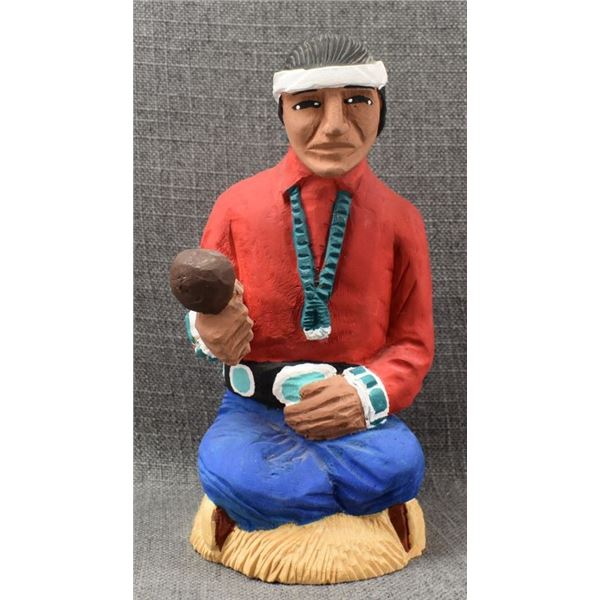 NAVAJO WOOD CARVING (RENA JUAN)