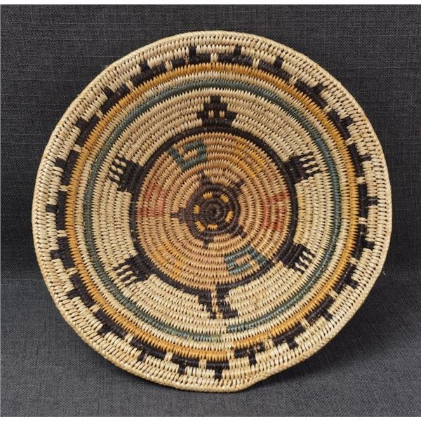 NAVAJO BASKETRY TRAY (PEGGY BLACK)