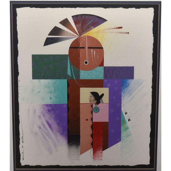NAVAJO PAINTING (CARLIS M CHEE)