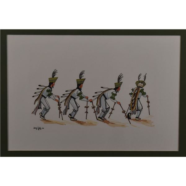 NAVAJO PAINTING (IRVING TODDY)