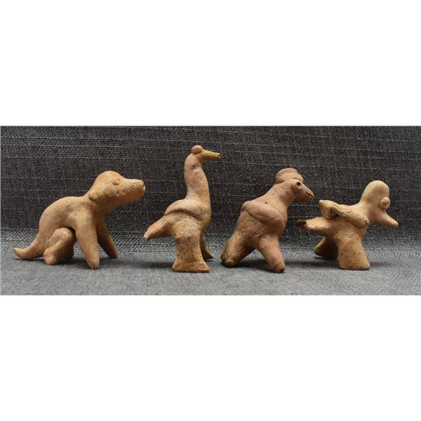 PRE-COLUMBIAN POTTERY WHISTLES