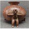 Image 1 : PRE-COLUMBIAN POTTERY TRI LEGGED VASE