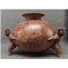 Image 2 : PRE-COLUMBIAN POTTERY TRI LEGGED VASE