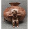 Image 3 : PRE-COLUMBIAN POTTERY TRI LEGGED VASE