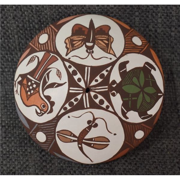 ACOMA POTTERY SEED JAR (DOLORES LEWIS GARCIA)