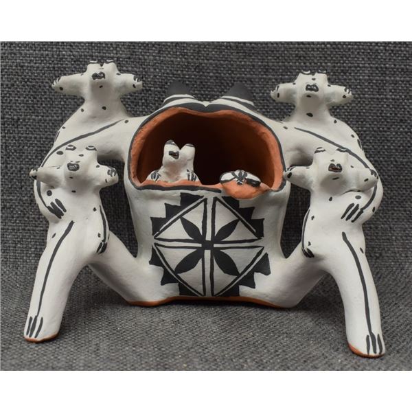 COCHITI POTTERY STORY TELLER (MARTHA ARQUERO)