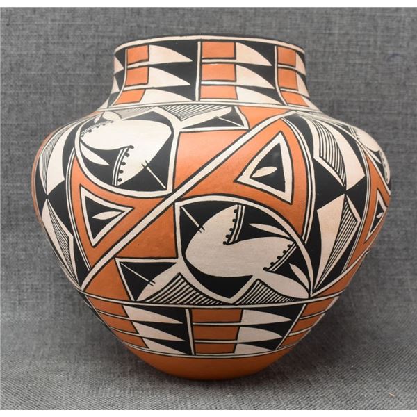 ACOMA POTTERY OLLA (E ROUTZEN)