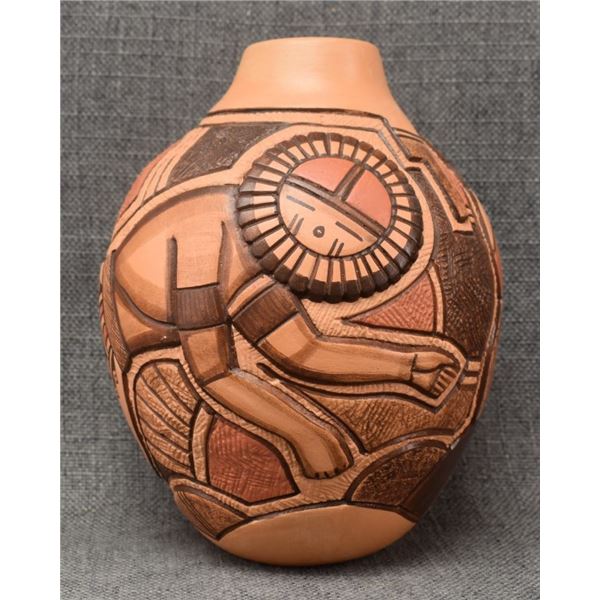 HOPI POTTERY VASE (TOM POLACCA)