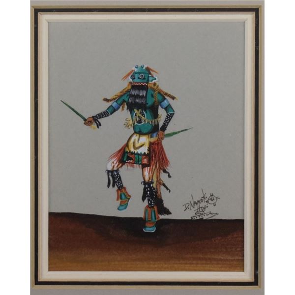 HOPI PAINTING (DANIEL NAMOKI)