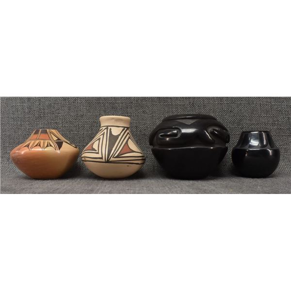 GOUP OF POTS (MARTINEZ, NAMPEYO, ANNIE)