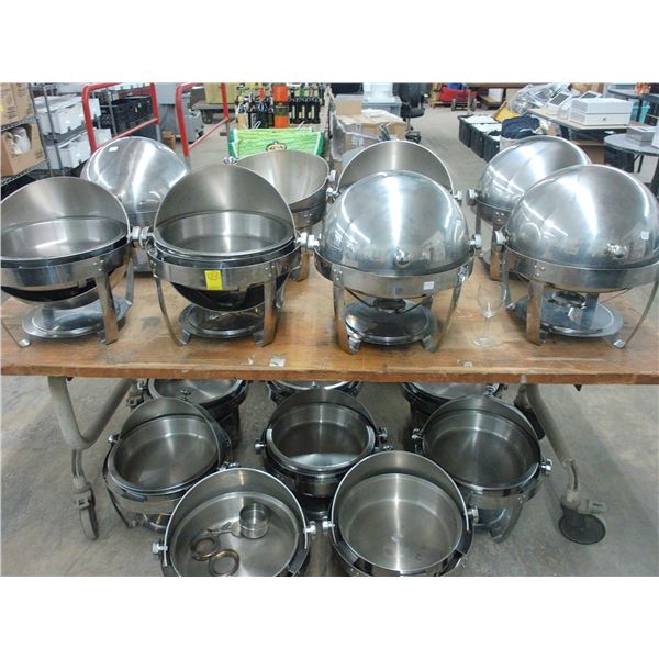 16-Dome Lid Chafing Dishes - 16 X $