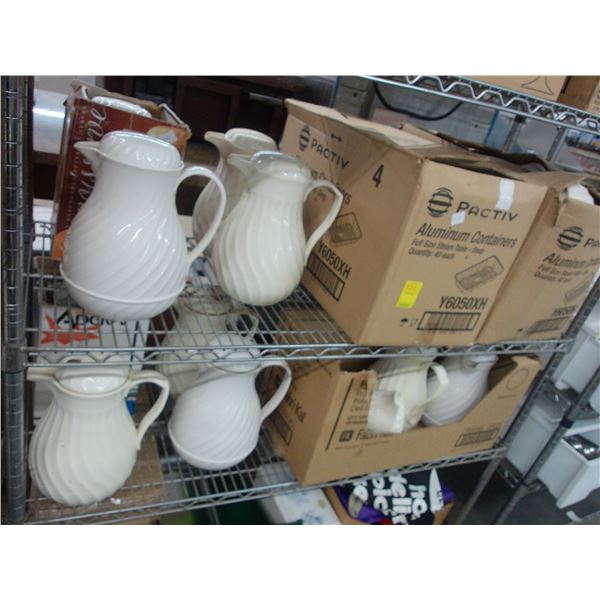 White Insulated Decanters - 20+