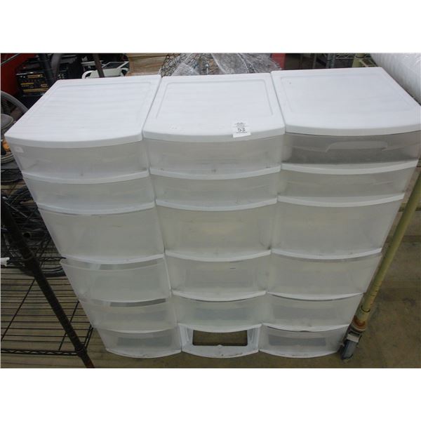 Plastic Drawer Storage Bins