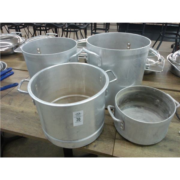 4-Asst. Stock Pots - 4 X $