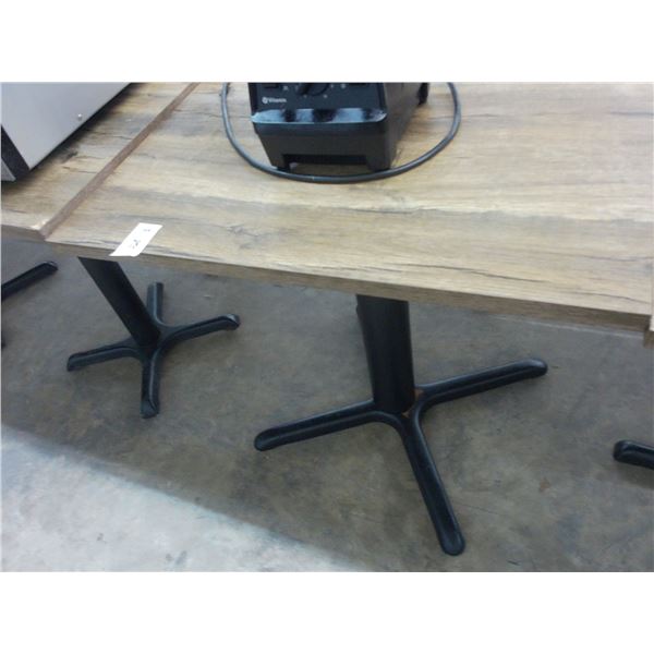 16-Wood Grain Style 2 Top Pedestal Dining Table - 16 X $