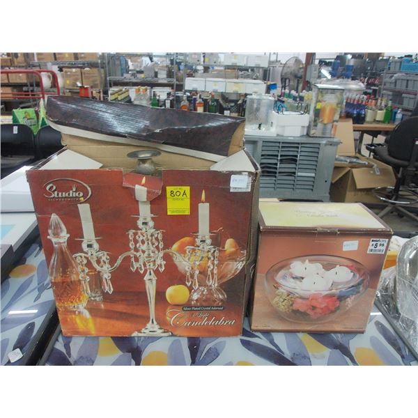 Centerpiece Candleabra, Bowl
