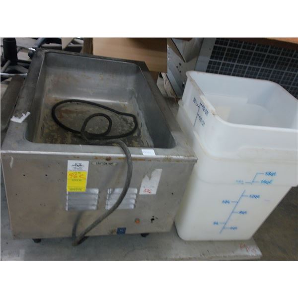 Food Warmer, Measuring Bins - Dolly Not Included