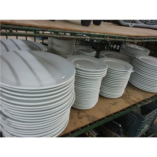 Syracuse White Heavy Gauge Dishes - ALL