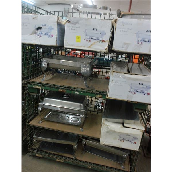 9-Chafing Dishes - 9 X $