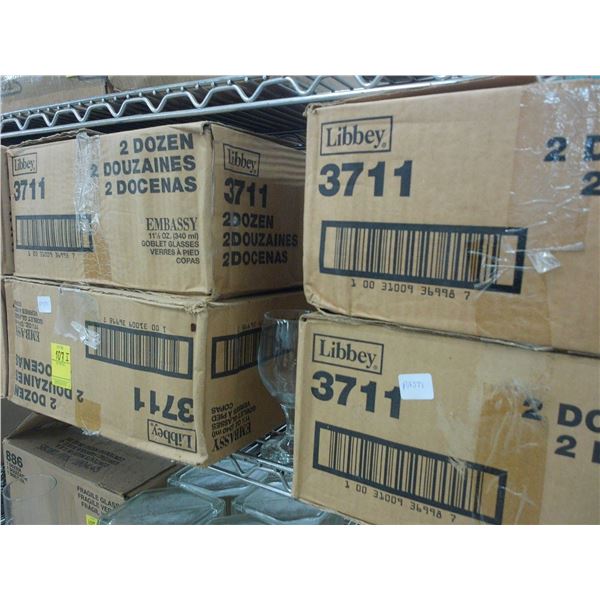 Stem Glasses - 6 Cases