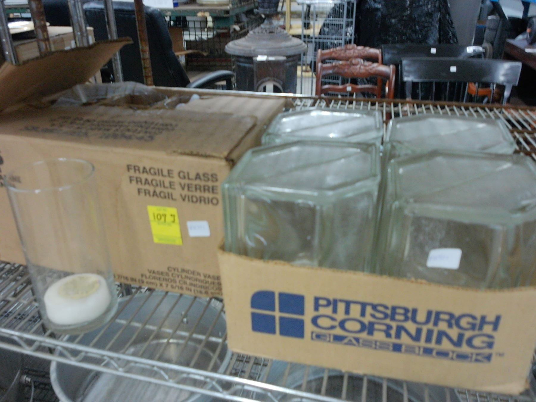 Glass Block Stands Glass Blocks, Candle Stands