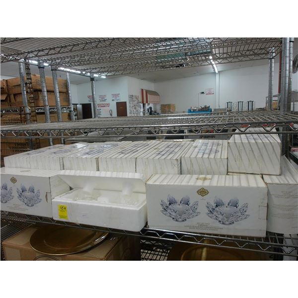Lotus Tea Light Candle Holders - 12 Cases