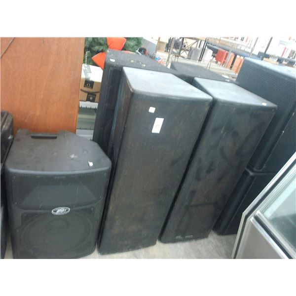 7-Large Stage Speakers - 7 X $