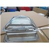 Image 3 : 16-Spring Glasstop Flip Lid Chafing Dishes - 16 X $