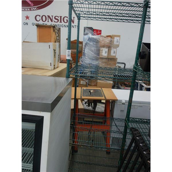 Metro 4 Shelf Coated Storage Rack